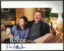Tom Selleck Excellent colour 8x10 photograph from Blue Bloods autographed by Tom Selleck. Good