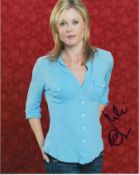 Julie Bowen 8x10 c photo of Julie, star of Modern family, signed by her in NYC, May, 2011. Good