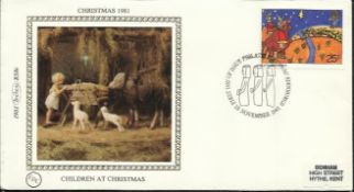 Benham Small Silk FDCs 23 covers all with silk illustrations and special postmarks. Includes some