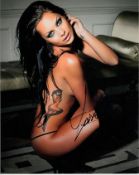 Jessica Jane Clement 8x10 c photo of Jessica, signed by her in London, 2014. Good condition