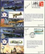 Battle of Britain collection of the 20 RAFA 50th Ann BOB series of covers each commemorating a phase