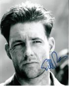 Ed Burns 8x10 photo of Ed from Saving Private Ryan, signed by him at Tv Upfronts week, NYC, May,
