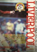 Liverpool 1984/5 Profile 45 RPM Record with multiple colour pages inside signed by Anfield legends