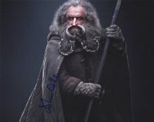 .John Callen Signed 8x10 Photo as Oin from the Hobbit. Good Condition