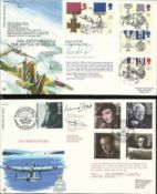–RAF Official VIP signed First Day cover collection. Complete series of the RFDC official covers 1-