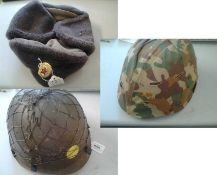 James Bond Movie Props. James Bond Golden Eye Movie Prop Russian Warm army hat with Red Star Gold