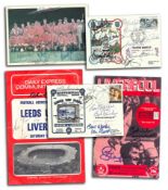 Liverpool Football signed Collection, Five items inc Lovely 7x5 colour photograph of the 1987/88