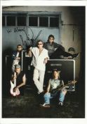 AF167 Colour 8x12 photograph of the band Deep Purple autographed by drummer and founding member