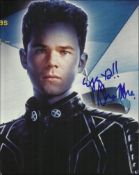 Shawn Ashmore signed colour 10x8 photo. Seen here as Iceman in The X- Men. Good condition