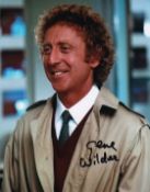 Gene Wilder-Legendary Actor Signed 8x10 Photo from Stir Crazy-Obtained In London 2005. Good