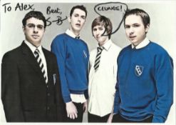 Simon Bird. Excellent colour 8x12 photo from the hit comedy The Inbetweeners, autographed by one