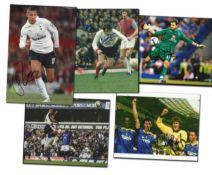Sport signed collection of 60+ signed Football photos inc Kerry Dixon signed 12x8 colour Chelsea