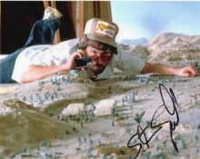 Legendary Director Steven Spielberg Signed Indiana Jones 8x10 Photo-Obtained Cannes Film Festival