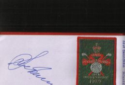 Golf Autograph Album Over 50 autographs obtained by the vendor at the 1979 Open at Royal Lytham St