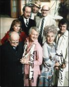 Frank Thornton signed 10 x 8 colour photo from Are You Being Served Good Condition