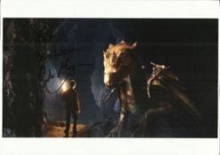 Colin Morgan Superb colour 8x12 photo from the hit TV series Merlin, autographed by the main star