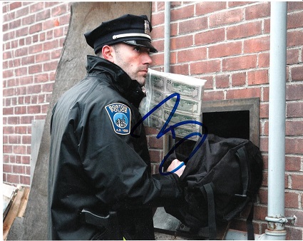 Ben Affleck 10x8 c photo of Ben from the Town, signed by him in NYC, Jan, 2013 . Good condition