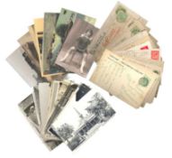 Vintage postcard collection. Collection includes over 100 postcards some b/white and some colour,