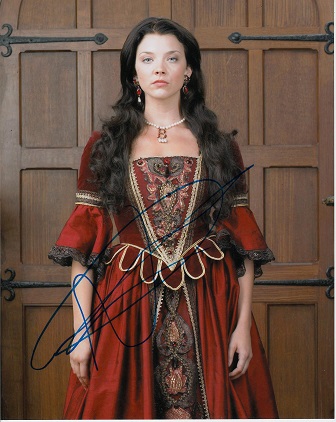 Natalie Dormer 8x10 c photo of Natalie Dormer from Tudors, signed in New York 2013 . Good condition