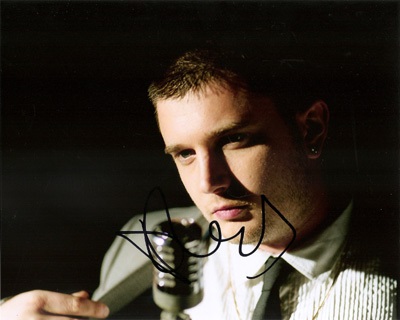 Plan B, Ben Drew signed 10x8 photo signed at the Ivor Novello Awards held at The Grosvenor House