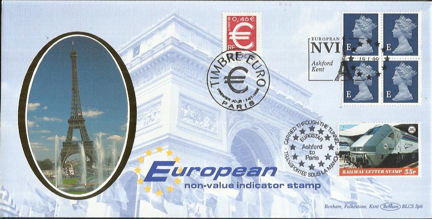 Orient Express Medallic FDC with Paris 19.5.77 postmark. This was produced to officially