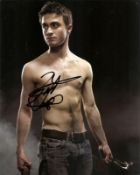Daniel Radcliffe signed 10x8 photo, ITV Studio while filming the Graham Norton Show on the 16th May