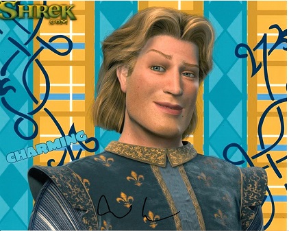 Rupert Everett 8x10 c photo of Rupert Everett from Shrek, signed in London West End 2012. Good