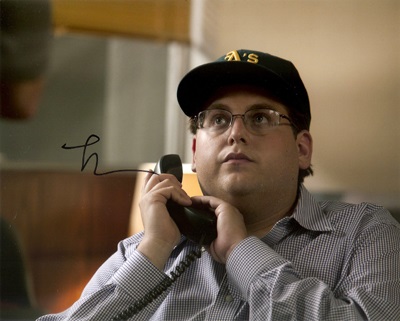 Jonah Hill signed 10x8 photo, signed at the BAFTA Party on the 12th February 2012. Good condition