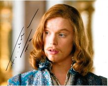 Freddie Fox 8x10 c photo of Freddie Fox, who stars in The Three Musketeers, signed in London at