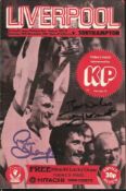 ? Liverpool FC multi-signed 1981/2 football programme for the match against Southampton. Signed to
