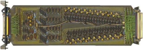 Concorde Circuit Board 1 & Brian Trubshaw signed COA. British Airways Concorde 002 printed circuit