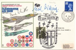 Sir Frank Whittle & Hans O?Hain Farnborough Air Show Fdc Of 4 September 1972 Signed By: Air Cdre