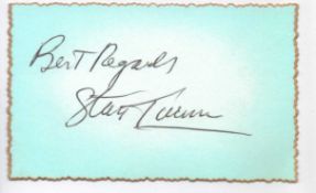 Very Rare Battle of Britain Signature 2. Group Captain Percival Stanley Turner DSO DFC (Bar).