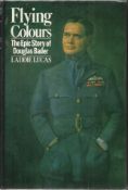 Douglas Bader & Laddie Lucas signed to title page of the hardback book Flying Colours by Laddie