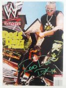 Road Dogg wrestler autographed large 16x12 photograph. Good condition
