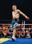 Ricky Hatton boxing champion Signed 16 X 12photo. Good condition