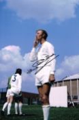 Jack Charlton Leeds United Image Of Him Smoking 12 X 8 football photo. Good condition