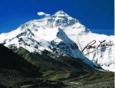 Ranulph Fiennes Explorer Signed Everest 10 X 8 photo. Good condition