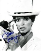 Linda Gray 8x10 photo of Linda from early days of Dallas, signed by her at TV Upfronts week, NYC,