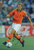 Frank De Boer Signed Holland 12 X 8 football photo. Good condition