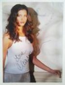 Charisma Carpenter autographed large photograph. Condition