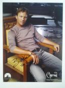 Brian Krause autographed large photograph. Condition