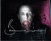 Bill Nighy 10x8 colour Photo of Bill from Underworld, Signed by Him Silver, London, 2014. Good