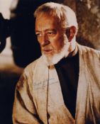 Alec Guinness Star Wars Signed 10 X 8 Photo. Good Condition