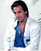 Don Johnson 8x10 colour Photo of Don from Miami Vice, Signed by Him at Sundance Film Festival,