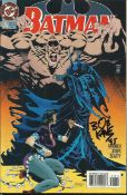 Bob Kane signed Dc Comic Batman comic Good condition