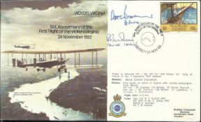 VIP signed RAF covers ten special signed covers including bomber command series includes AVM Boxer,
