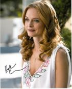 Heather Graham 8x10 colour Photo of Heather, Star of Boogie Nights, and Signed by Her in Black.