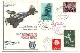 Rare RAF Escaping Society Multi-signed cover. RAFES SC 28e it is one of only 71 issued for sale.