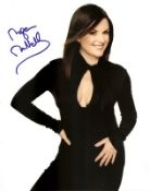 Megan Mullally signed 10x8 photo. Good Condition